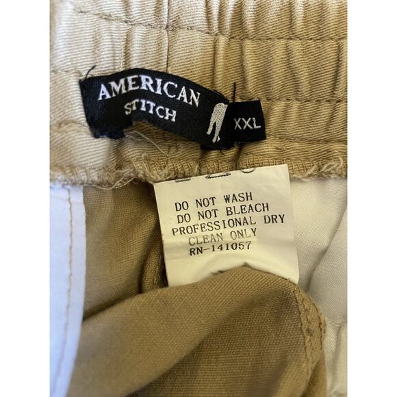 Men's Cargo Jogger Pants Soft Cotton Twill With Stretch Comfort Lounge Active - Picture 6 of 12